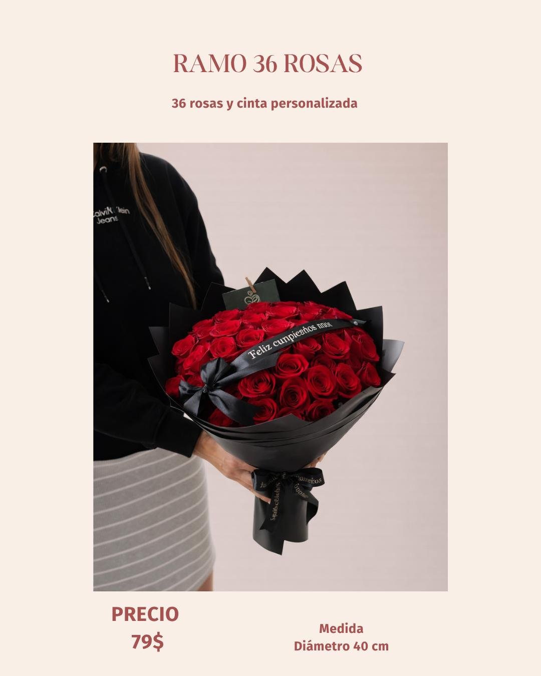 Ramo 36 Rosas